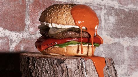 grilled stranger things burger.